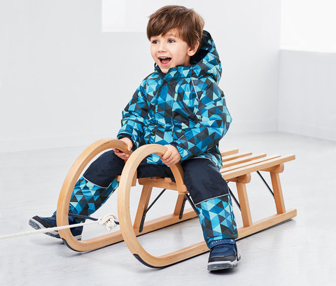 Combinaison de ski une pièce pour enfants russe plus couette en velours épaississement coupe-vent imperméable hommes et femmes super épais ► Photo 1/6