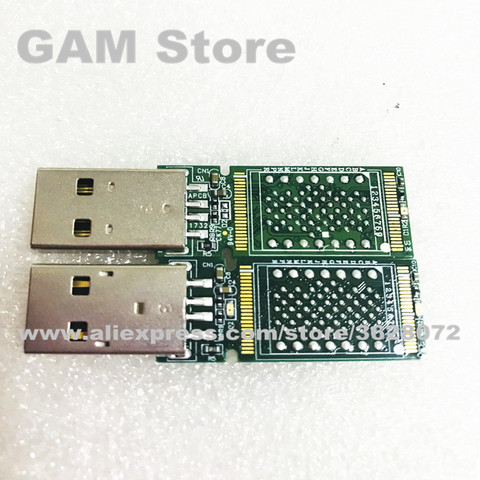 Programmateur Flash USB pour iPhone 6S, 6SP, 7P, PCIE NAND, programmateur de disque Flash USB 2.0 LGA70U à faire soi-même ► Photo 1/1