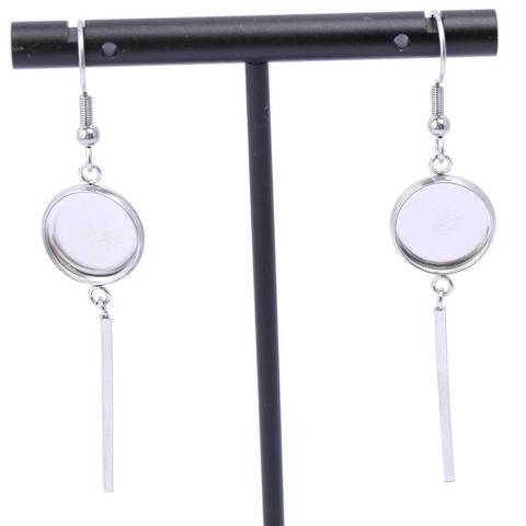 Boucles d'Oreilles En Acier Inoxydable 20 Pièces 12mm 14mm 16mm ► Photo 1/4