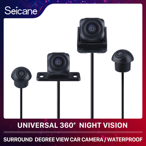 Caméra Surround View 360 ° universelle pour voiture, caméra panoramique 360 °, avant, arrière, gauche, droite, GPS, lecteur Radio stéréo ► Photo 1/6