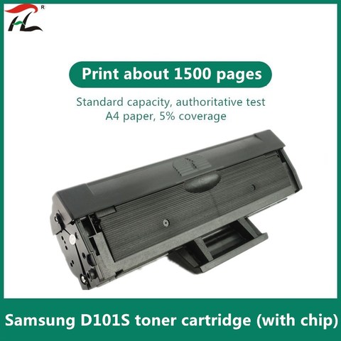 Cartouche De Toner Compatible MLT-D101S pour Samsung d101s 101S 101 ML-2165 2160 2166W SCX 3400 3401 3405F 3405FW 3407 SF-760 SF761 ► Photo 1/4