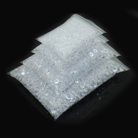 1000 pcs/pack Clair Acrylique Diamant Scatter Table Confettis Perles Décoration De Mariage Parti Événement Fournitures ► Photo 1/6