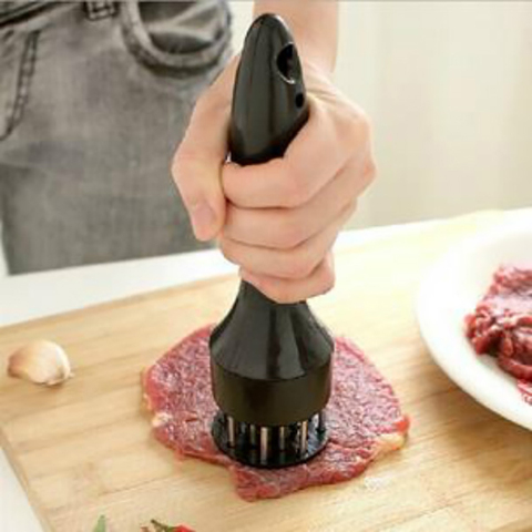 Attendrisseur de viande professionnel, aiguille Ultra tranchante, lames en acier inoxydable, outils de cuisine pour Steak, porc, bœuf, poisson, ustensiles de cuisine ► Photo 1/6