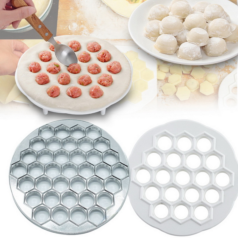 Moule à Ravioli En Acier Inoxydable - Fabricant à Boulettes Maison - Cuisine Pratique Et Rapide