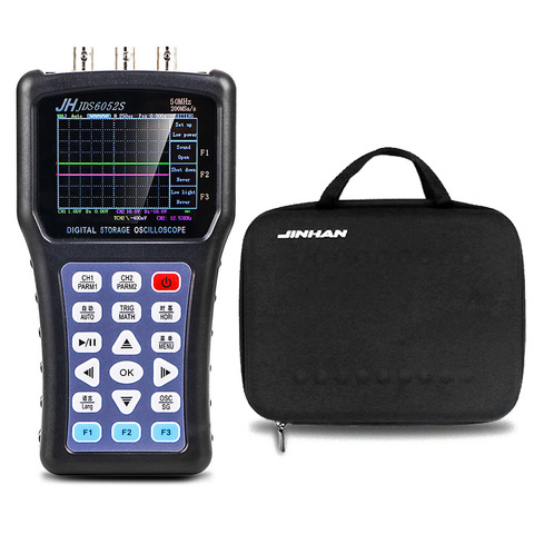 Oscilloscope numérique Portable JDS6031 JDS6052S, générateur de Signal 2CH 50M 200MSa/S russie portugais 5 langues ► Photo 1/6