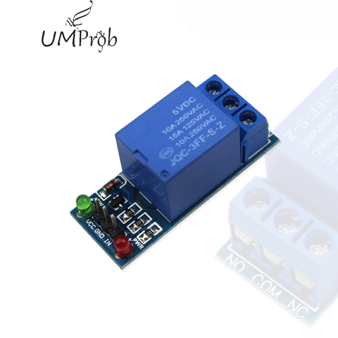 Déclencheur de bas niveau, 5V 12V, 1 canal, Module relais, carte d'interface, bouclier pour arduino PIC AVR DSP ARM MCU ► Photo 1/2