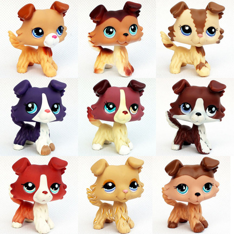 LPS chat Original animalerie jouets collie dogs #1262 #1542 #1194 filles cadeaux d'anniversaire vieux animaux originaux figures ► Photo 1/5