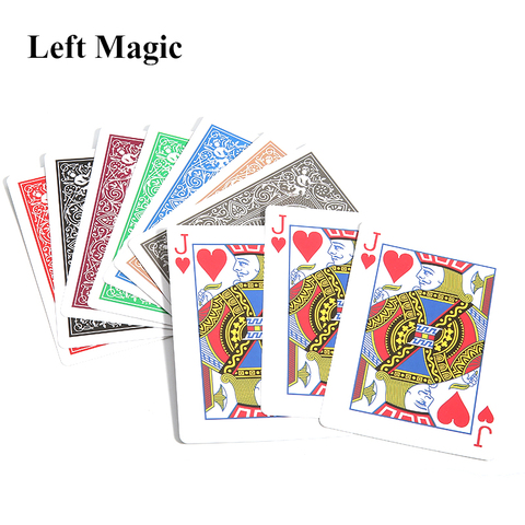 Andy change de carte de couleur accessoires magiques ensembles de cartes magiques tour de magie mentalisme Illusion gros plan jouet magique facile à faire ► Photo 1/6