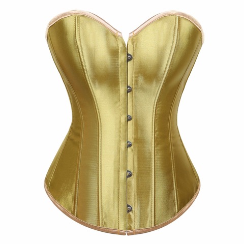 Caudatus-Corset Sexy en Satin, nouvelle collection haut Bustier, pour femmes, Vintage à lacets, pour mariée, surbuste, brocart, grande taille, blanc, bleu ► Photo 1/3