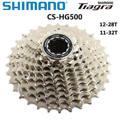 Shimano Tiagra-pignon de 10 vitesses, pour vélo de route, robuste, CS-HG500 ► Photo 1/4