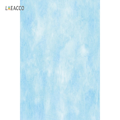 Laeacco dégradé couleur unie bleu clair Portrait bébé arrière-plans de photographie arrière-plans photographiques personnalisés pour Studio Photo ► Photo 1/6