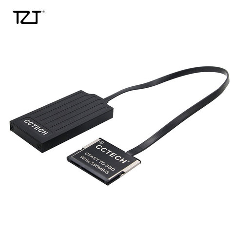 Convertisseur adaptateur de carte TZT CFAST vers SSD MSATA pour CANON URSA Mini 1DX II XC10 Z CAM E2 4K ► Photo 1/6