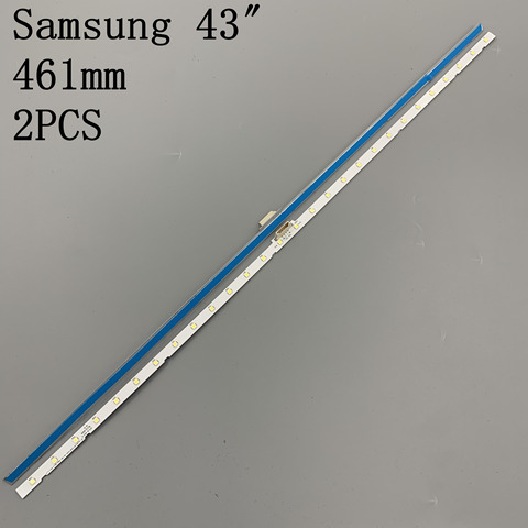 2 pièces LED rétro-éclairage bande 28 lampe pour Samsung 43 