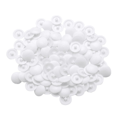 100pc 11/17mm bouchons à vis en plastique autotaraudeuse vis couvercle de trou pour plat Phillips vis couvercles meubles raccords ► Photo 1/6