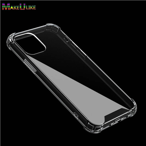 Transparent étui pour iphone 11 Pro Max 11Pro X XS Max XR Couverture Acrylique Clair Airbag Anti-Frapper étui pour iphone 6 6S 7 8 Plus ► Photo 1/6