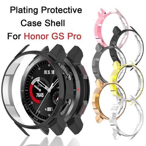 Nouveau chaud pour Huawei Honor montre GS Pro placage PC protecteur pare-chocs cadre montre étuis coque de protection accessoires de montre intelligente ► Photo 1/6