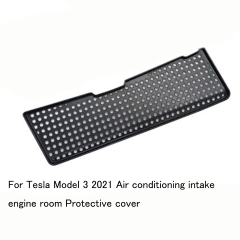 Couvercle de protection pour Tesla modèle 3 2022, filtre d'ouverture de la salle des machines, système d'isolation du réseau ► Photo 1/1