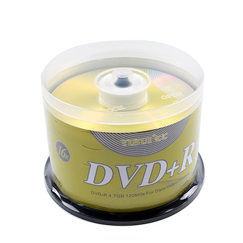 50 pièces lecteurs DVD vierge DVD + R CD disque 4.7GB 16X Bluray écrire une fois stockage de données vide DVD disques enregistrables support Compact ► Photo 1/6