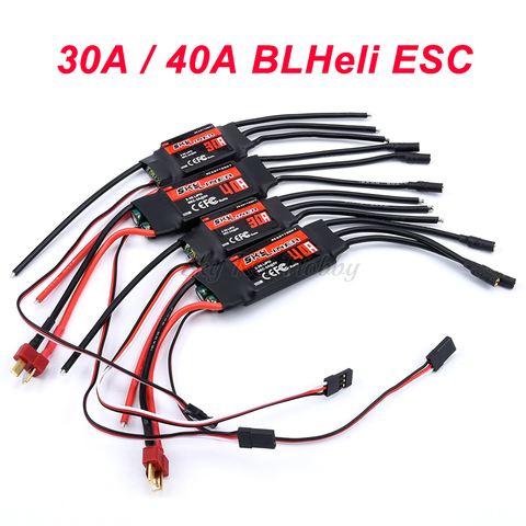 Nouveau Skylinker 30A / 40A BLHeli 2-3S ESC régulateur de vitesse avec UBEC pour RC F450 S500 F550 FPV quadrirotor RC avions hélicoptère ► Photo 1/6