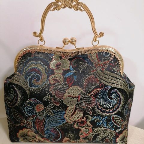 Baiser serrure coquille sacs Vintage sac de créateur chaîne femmes épaule sac à bandoulière pur fait à la main mariage Chic dame sacs à main pour femmes ► Photo 1/5