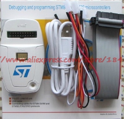 STLINK ST ST-LINK/V2 (CN), programmateur STM8 STM32, programmateur de capteur ST-LINK/V2, offres spéciales, livraison gratuite ► Photo 1/3