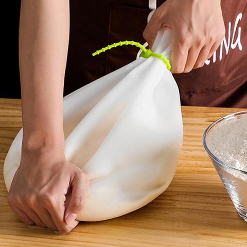 Sac de pétrissage en Silicone pour la fabrication de la pâte, sac de mélange de farine, cuisson de pâtisserie, outil de cuisson, machine à pain, Baguette, ensemble de gadgets de cuisine 1 pièce ► Photo 1/6