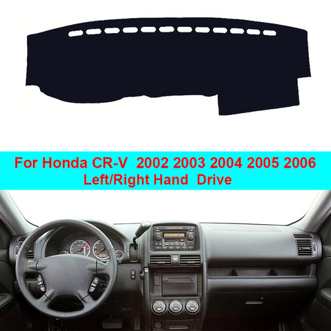 Housse intérieure pour tableau de bord, tapis de voiture, pour Honda CR-V CRV 2002, 2003, 2004, 2005, Sedan, LHD, RHD ► Photo 1/6