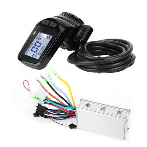 24V/36V/48V 350W e-bike Brushless contrôleur LCD panneau d'affichage pouce accélérateur électrique vélo Scooter Brushless contrôleur Kit ► Photo 1/6