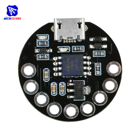 Micro USB lilyminuscule LilyPad ATtiny85 carte de développement Module portable Programmable SRAM Digispark CJMCU dispositif Nano pour Arduino ► Photo 1/6