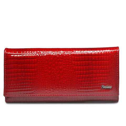 Portefeuille Crocodile en cuir véritable pour femmes, porte-monnaie de marque de luxe ► Photo 1/6