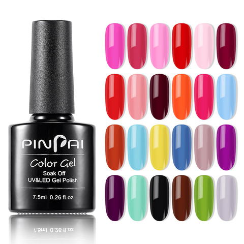 Vernis à ongles UV Permanent hybride, 120 couleurs pures, couche de Base et de finition, pour manucure et pédicure, 7.5ml ► Photo 1/6