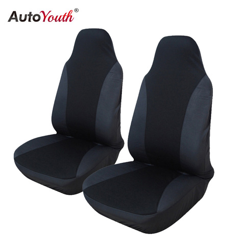 AUTOYOUTH 2 PCS Siège D'auto Couverture 5 Couleur Universal Fit pour lada Honda Toyota Siège Housses Voiture Style ► Photo 1/6