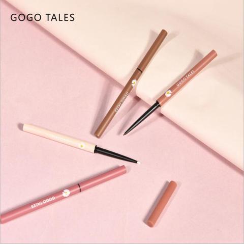 Gogotacales – stylo Eyeliner Extra fin de couleur, Waterproof, sans floraison, blanc, rouge, T1412 ► Photo 1/6