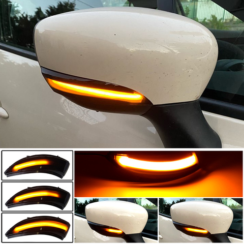 Clignotants dynamique pour Renault Clio IV MK4 BH RS Grandtour KH 2012 -2016, LED, indicateur répéteur, rétroviseur clignotant, Signal lumineux ► Photo 1/6