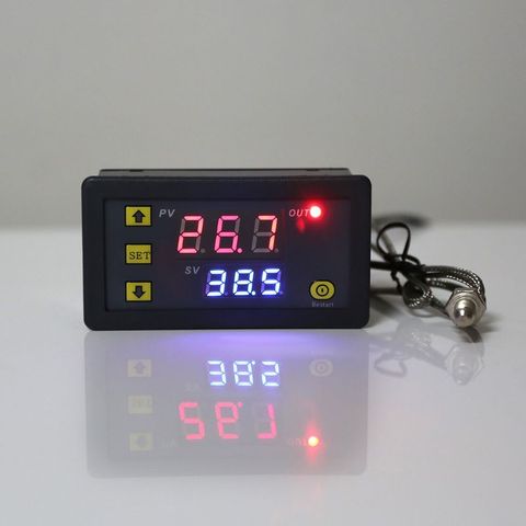 Régulateur de température numérique-60 ~ 500 degrés Celsius k-type M6 sonde Thermocouple capteur Thermostat intégré ► Photo 1/5