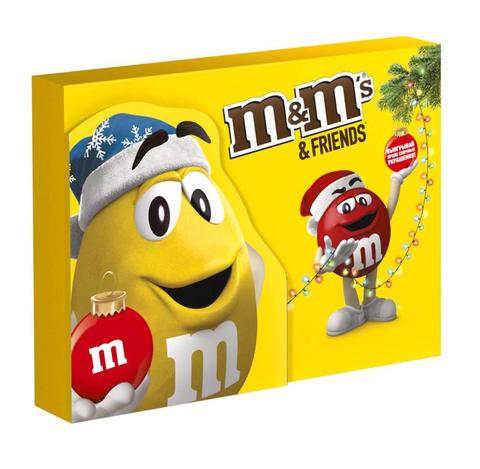 Coffret cadeau M & M's & Friends grand colis coffrets cadeaux sucrés cadeaux bonbons pour le nouvel an cadeaux sucrés bonbons et bonbons ensemble de bonbons ► Photo 1/3