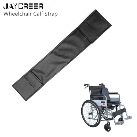 JayCreer – sangle de mollet pour fauteuil roulant, repose-pied souple pour personnes âgées, sangle de jambe de transport, retenue médicale des jambes ► Photo 1/6