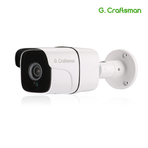 G. Artisan Audio 5MP POE IP caméra extérieure étanche infrarouge Vision nocturne Onvif 2.6 5.0MP CCTV Surveillance vidéo sécurité ► Photo 1/6