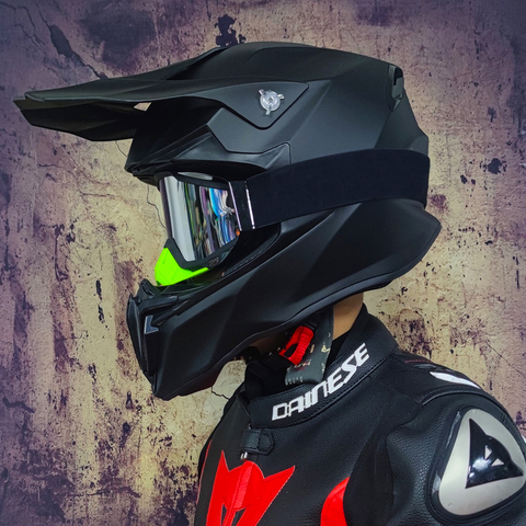 Nouveautés casque de Moto Motocross Cascos Para Moto hors route Moto Abs homme & femme Dot ► Photo 1/6