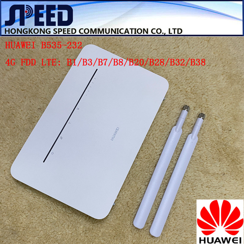 HUAWEI B535 B535-232 4G 3 Pro routeur LTE 300Mbps SMA + antenne par ► Photo 1/6