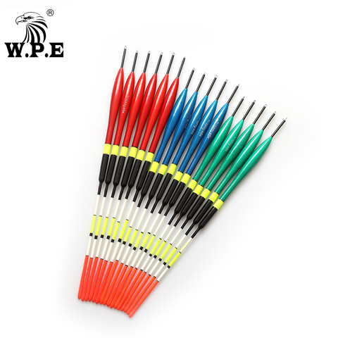 W.P.E – lot de 3 flotteurs de pêche Barguzinsky, sapin taille 4/5/6g, carpe Bobber, bouée verticale, matériel de pêche ► Photo 1/6