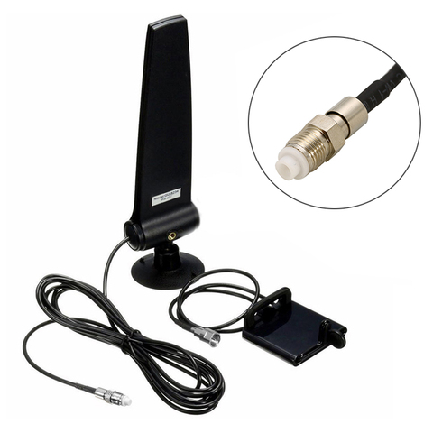 Amplificateur + support de répéteur de Signal de GSM/CDMA noir de téléphone portable de répéteur de Signal du propulseur GSM 850-1900MHz 3G/4G ► Photo 1/6