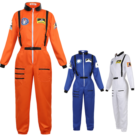 Costume d'astronaute pour femme adulte, tenue de l'espace ► Photo 1/6