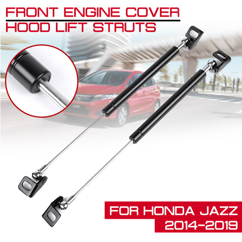 Barre de Support de capot avec ressort à gaz hydraulique, couvercle de moteur avant, pour Honda Jazz 2014 2015 2016 – 2022 ► Photo 1/6