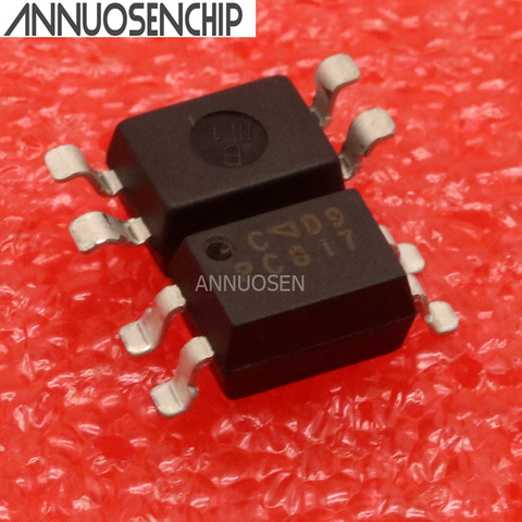 Optocoupleur SMD SOP-4, 10 pièces, PC817, 817, nouveau ► Photo 1/1