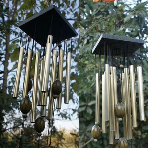 1 X grand vent carillons cloches cuivre Tubes extérieur cour jardin décor à la maison ornement ► Photo 1/3