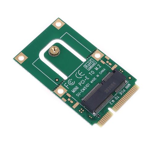 Mini PCI-E à m2 adaptateur convertisseur carte d'extension m2 clé E Interface pour m2 ► Photo 1/6