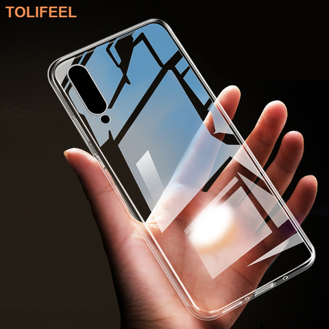 TOLIFEEL pour Xiaomi Mi9 étui Mi 9 Lite Mi9 SE Silicone couverture mince Transparent téléphone Protection coque souple pour Xiaomi Mi 9 Pro ► Photo 1/6