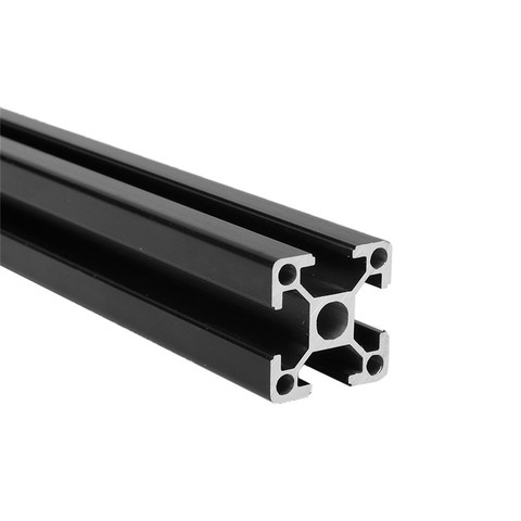 Extrusions d'aluminium noir 100-1200mm 2022 T | Cadre pour Machine à graver au Laser à carte 1 pièce ► Photo 1/6