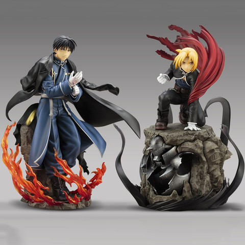 Edward Elric Fullmetal alchimiste Alphonse Elric figurine japonais Anime PVC adulte figurines jouets figurines d'anime jouet ► Photo 1/6